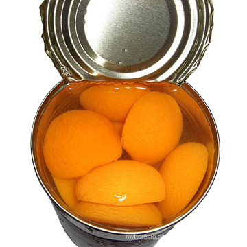 Aprikosenhälften aus der Dose in hellem Sirup mit frischem Geschmack